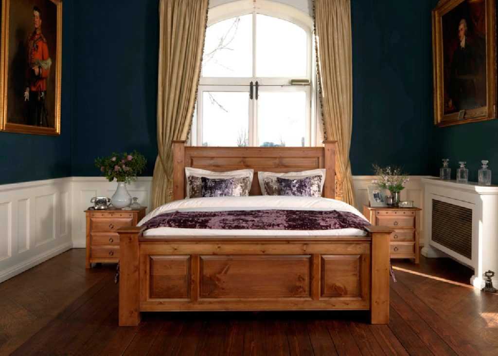 Кровать из массива дерева — натуральная, надежная и долговечная