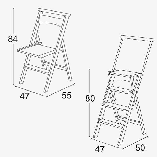 Как сделать стул-стремянку своими руками?