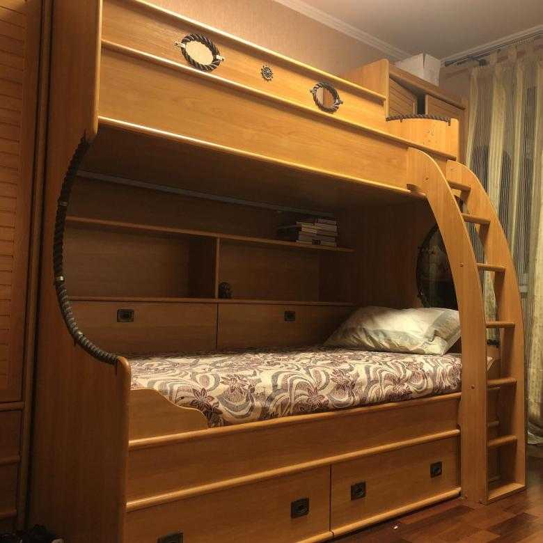 Как устроены двухъярусные кровати для взрослых
