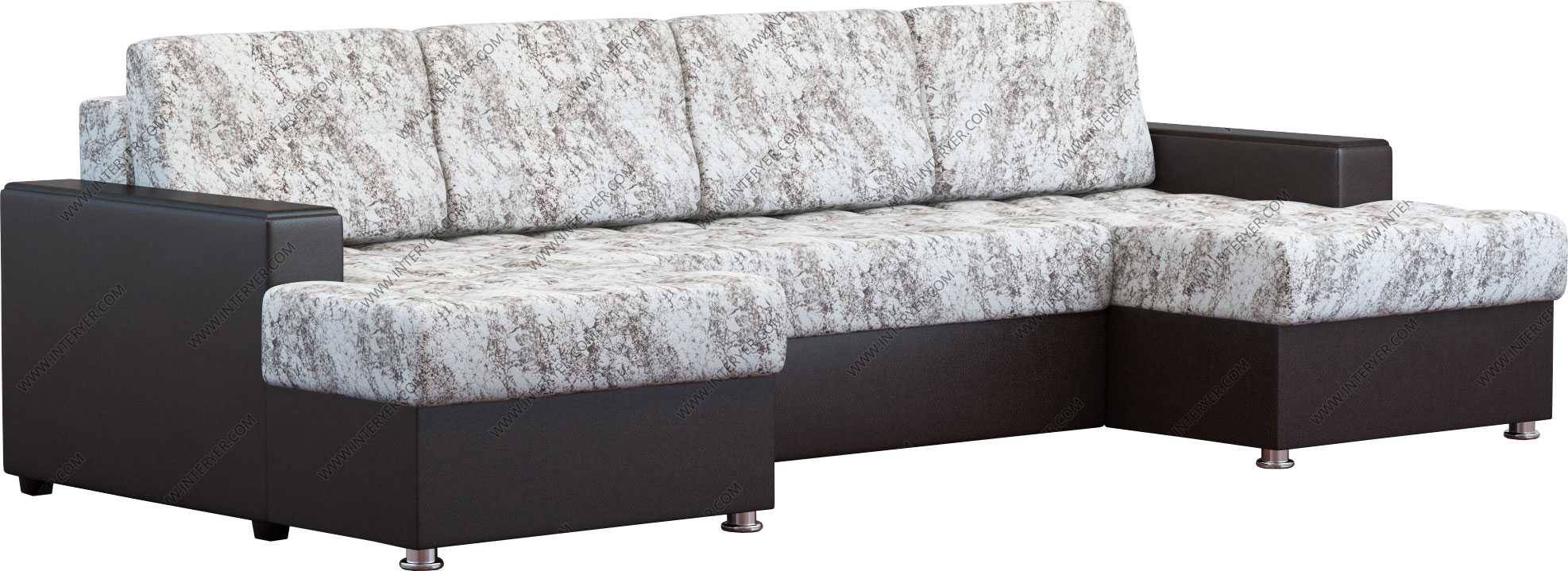 Угловой диван с пружинным блоком: с независимым устройством и механизмом «дельфин»
