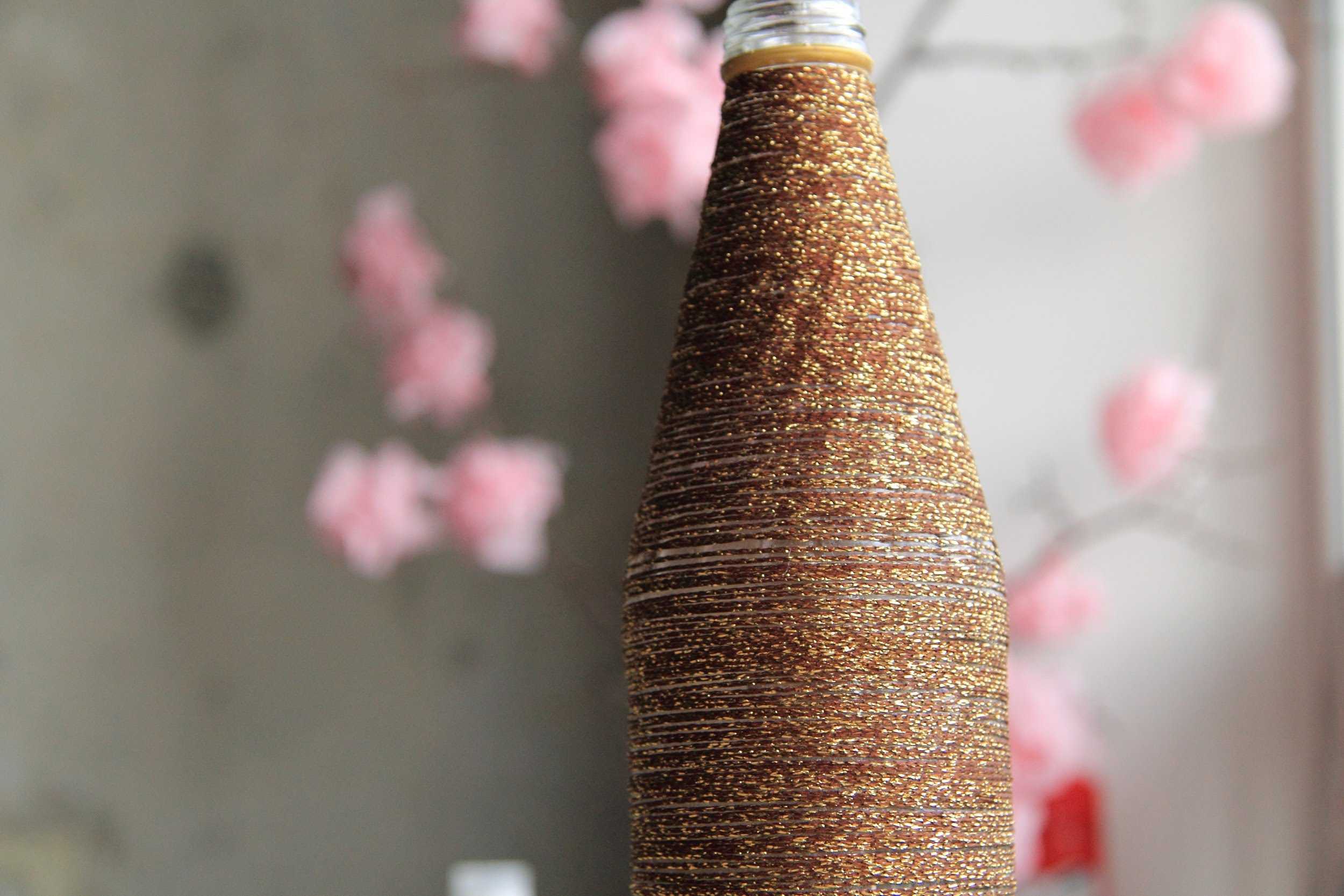 Декор вазы своими руками (39 фото): как украсить напольную вазу для цветов сухими ветками и ракушками в домашних условиях