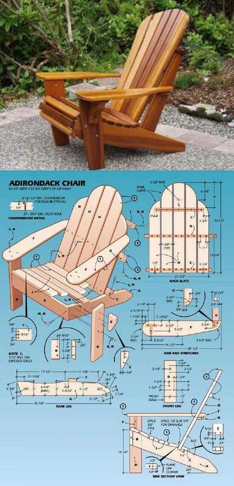Как сделать кресло из дерева своими руками?