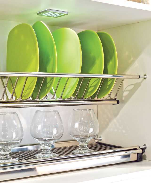 Сушилка для кухонного шкафа: как установить сушку для посуды, настенная посудосушилка для кухни
