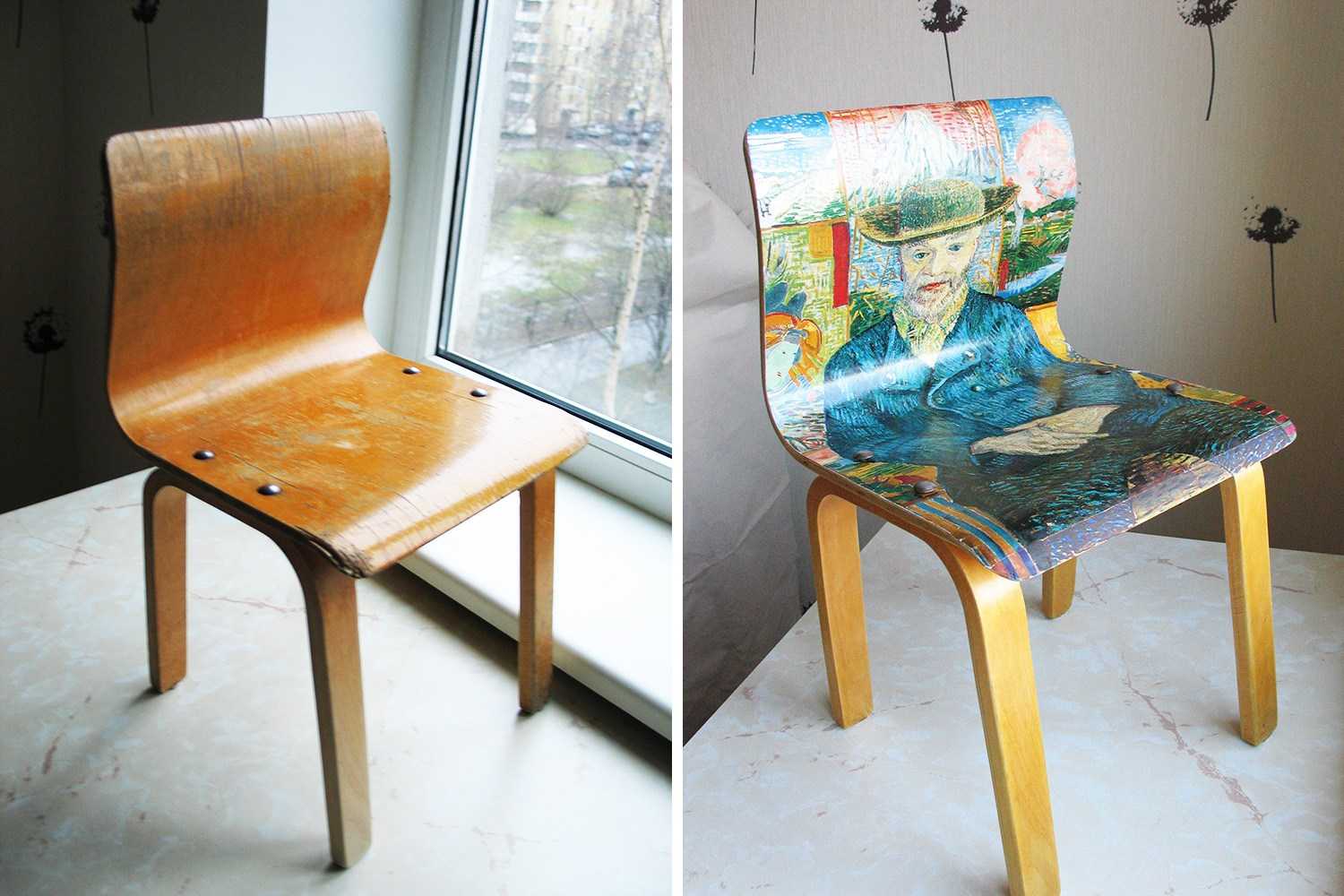 Выполняем реставрацию старых стульев своими руками — мастер класс и пошаговое фото