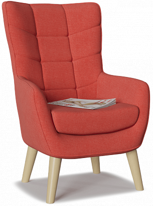 Кресло в интерьере — 75 примеров моделей