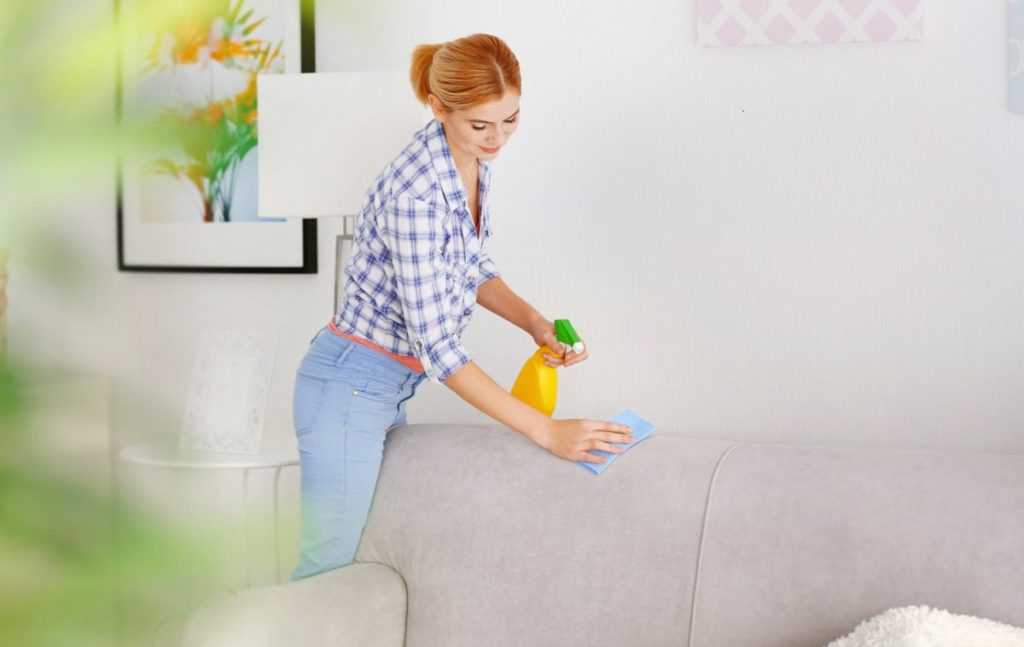 Чем почистить обивку дивана от грязи в домашних условиях