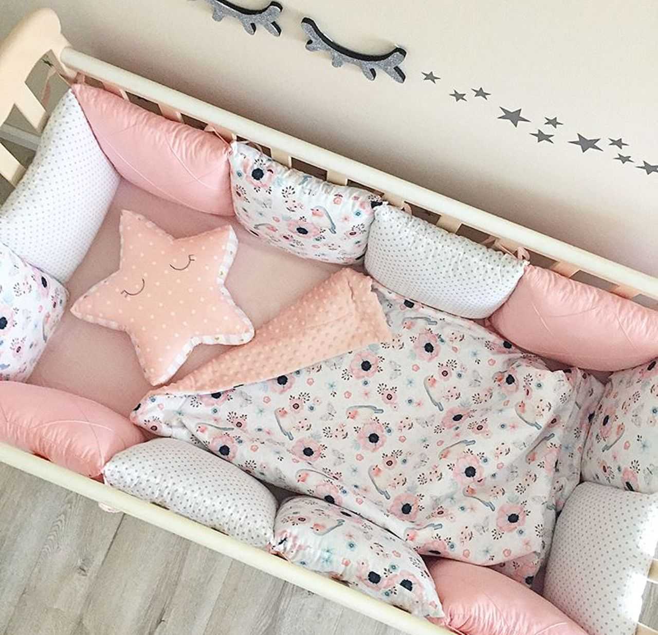Бортики в кроватку для детей