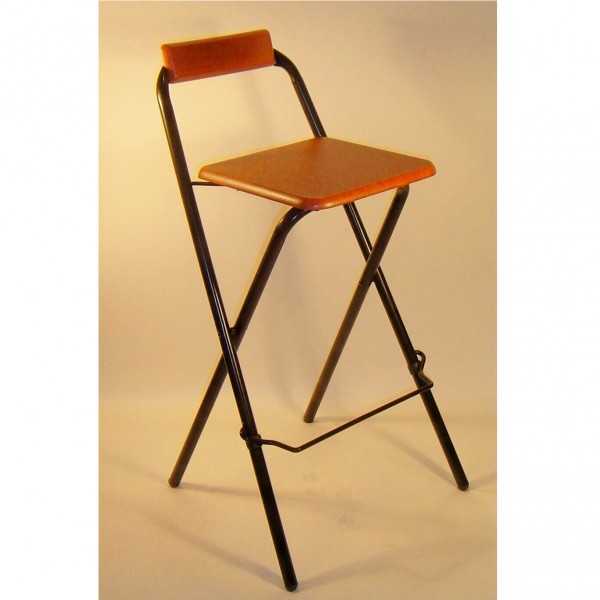 Складные стулья деревянные со спинкой для кухни, складной барный стул из дерева