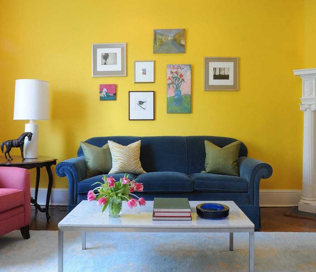 Сочетание цветов в интерьере - какую цветовую гамму подобрать для спальни, кухни, гостиной, примеры палитры и таблица + фото