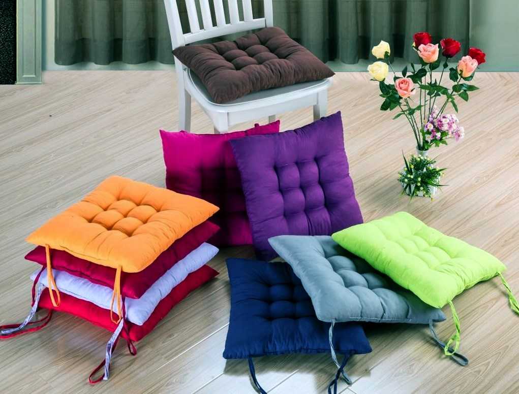 Подушки для садовой мебели — пошив и выкройка своими руками