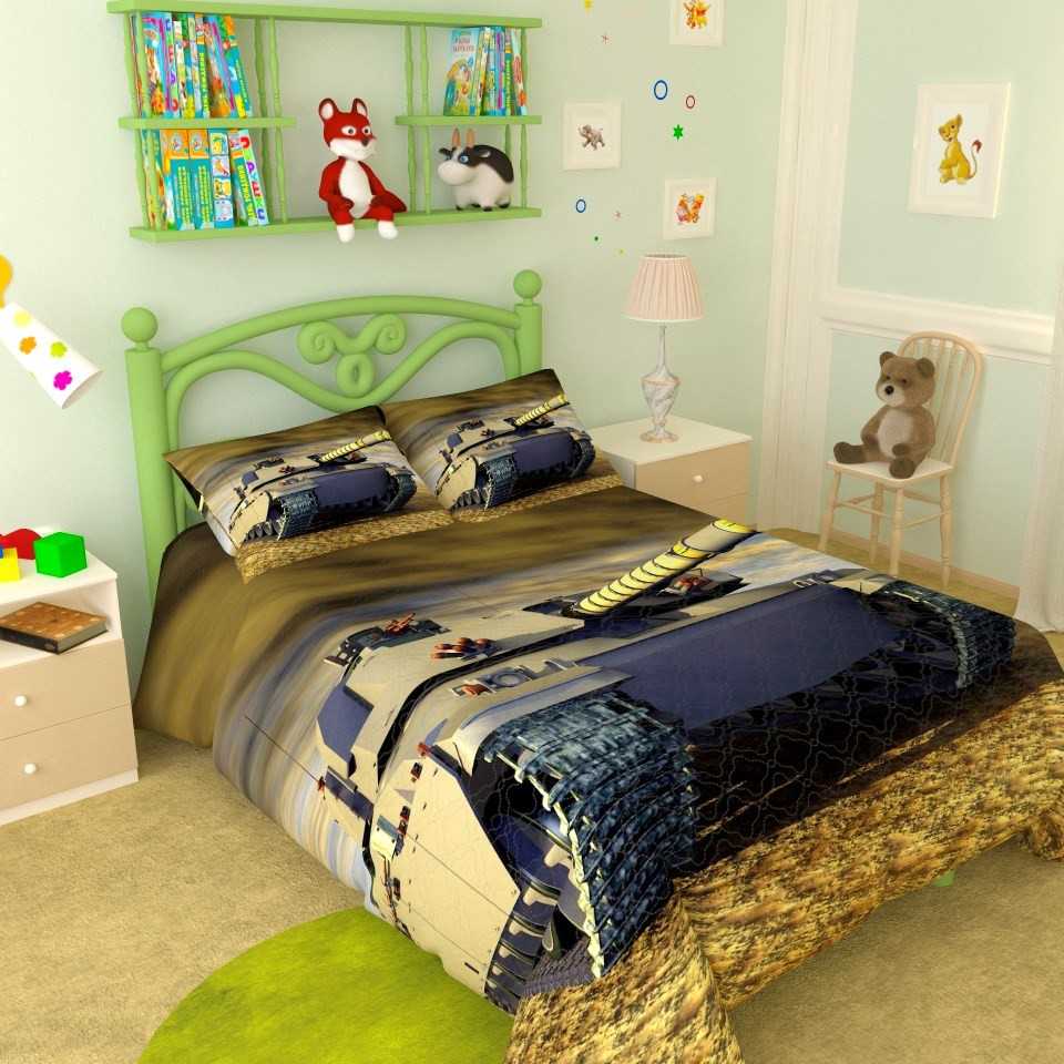 Критерии выбора текстиля для детской комнаты