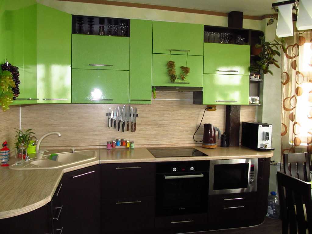 Дизайн кухонь в цвете лайм, с какими цветами сочетается
