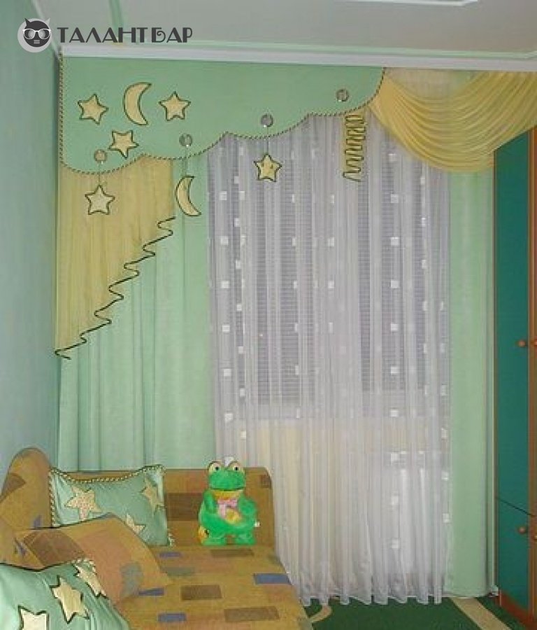 Ламбрекены в детскую (40 фото): выбираем из тюли в комнату девочки-подростка, шторы-вуали с жесткий ламбрекеном для мальчика