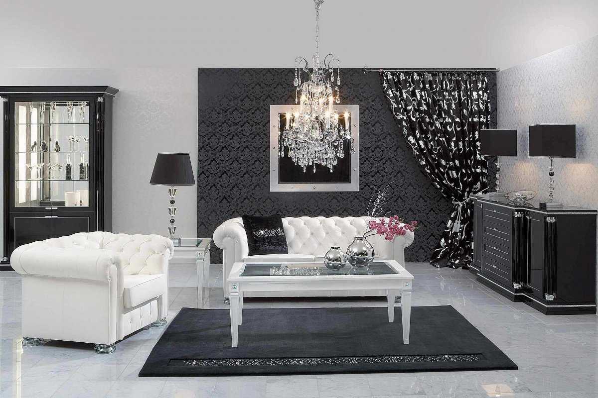 Черный диван в интерьере — примеры стильного и практичного дизайна. 80 фото современных моделей 2018 года