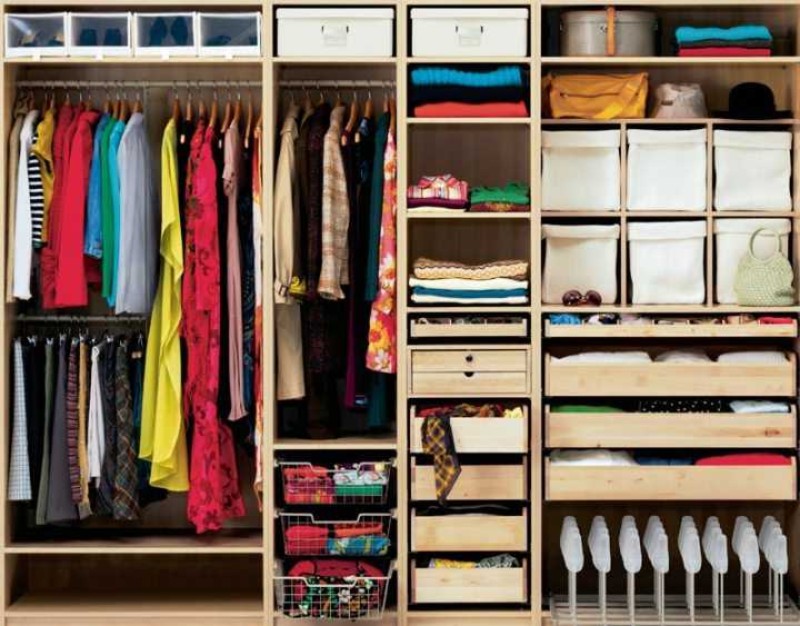 Как спланировать гардеробную комнату или вместительный шкаф: подробная инструкция