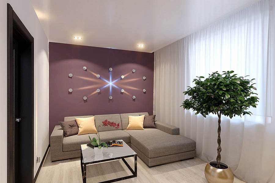 Дизайн и интерьер гостиной 18 кв м — оформление комнаты