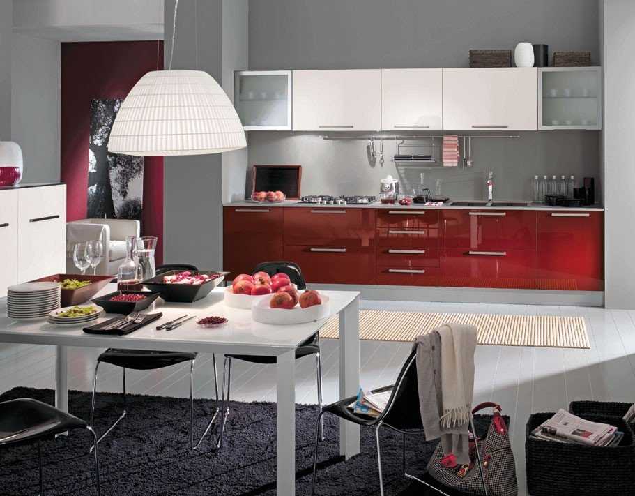 Бордовая кухня (59 фото): выбираем кухонный гарнитур бело-, серо- или черно-бордового цвета, дизайн мебели цвета бордо и сочетание в интерьере в бежевых тонах