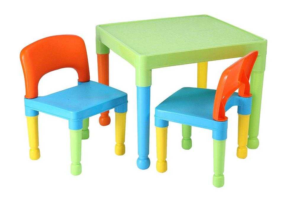 Интересные примеры детского стола со стульчиком для ребенка
