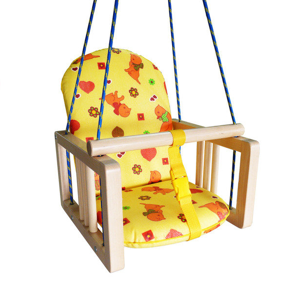 Детские подвесные качели: пластиковые модели для квартиры, подвесные качели гном для малышей и детей