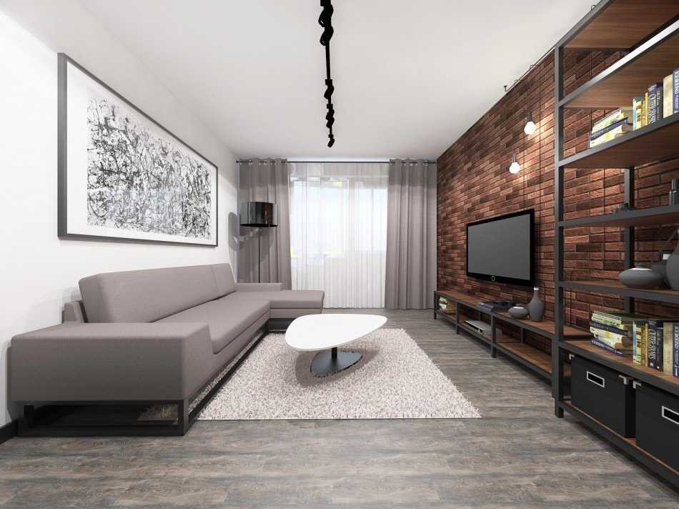 Дизайн гостиной 18 кв м в современном стиле — фото примеров оформления интерьера