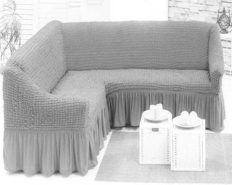 Чехлы на угловой диван своими руками: пошаговая инструкция, описание, фото