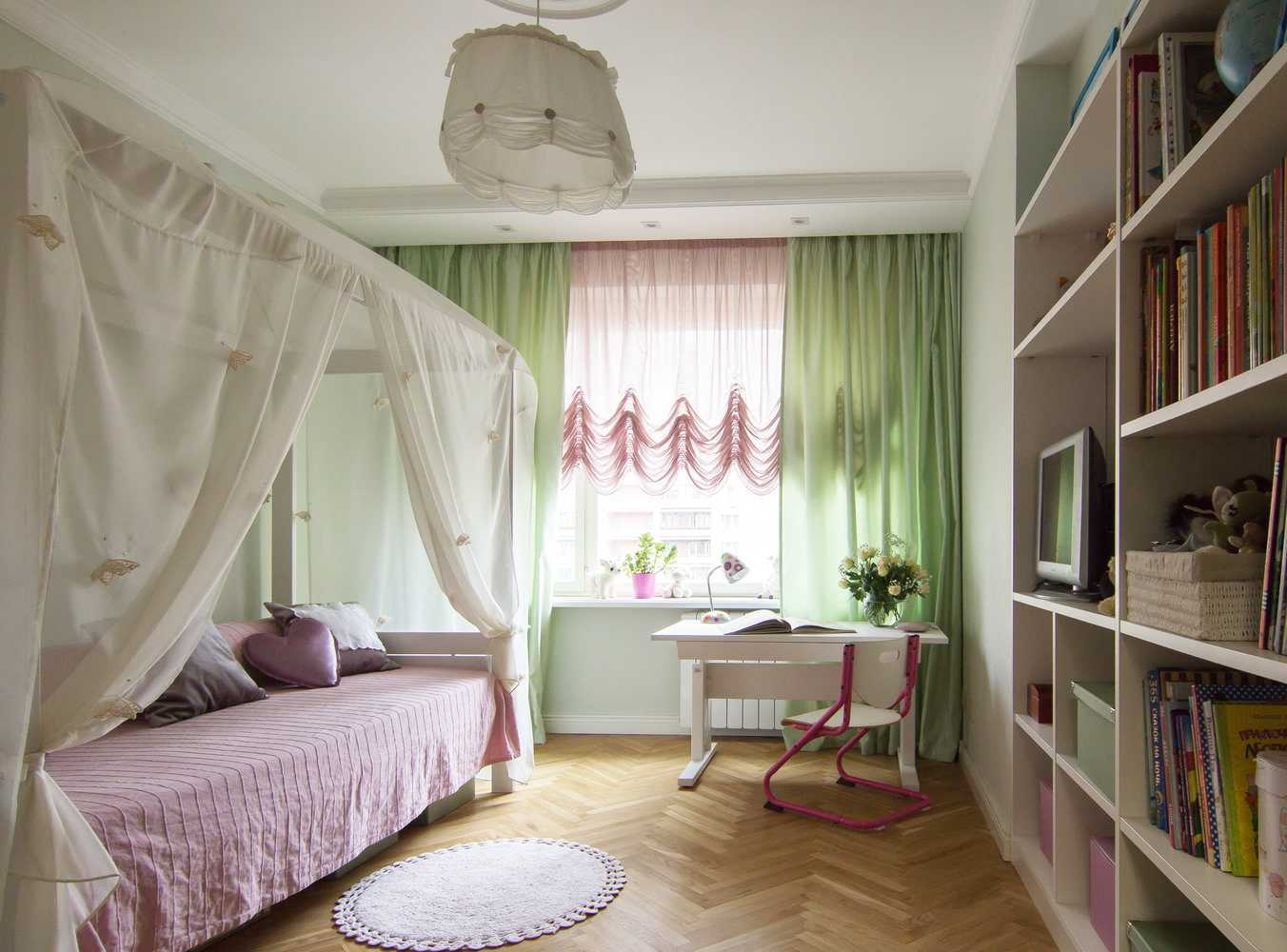 Шторы в детскую комнату (104 фото): короткие занавески в детскую спальню