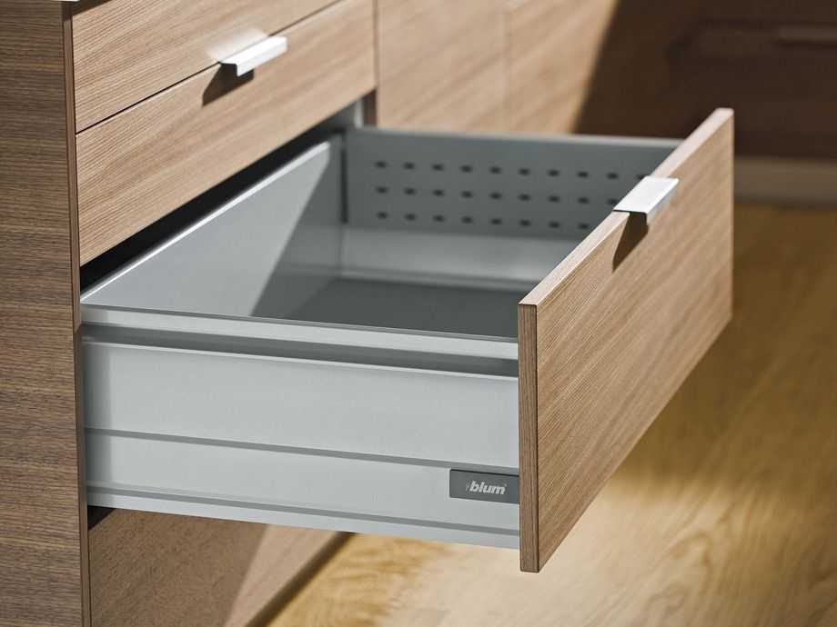 Выдвижные ящики для кухни: где разместить, как сделать, как собрать