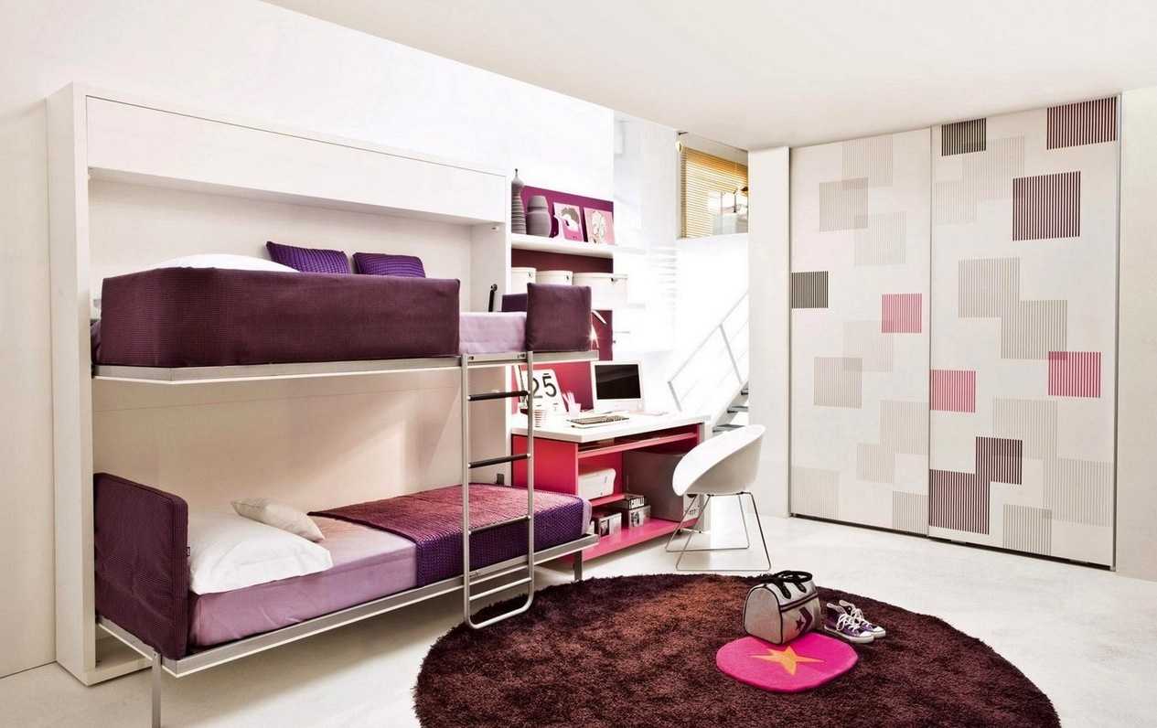 Мебель, которая перевернет интерьер: двухъярусная  кровать с диваном и способы организации пространства с ее помощью