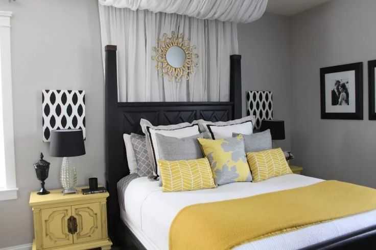 Спальня в серых тонах: фото современных идей дизайна интерьера | salon