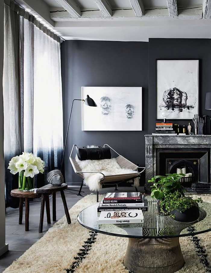 Черная мебель в интерьере (19 фото): элегантность и шик