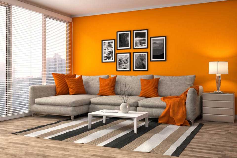 Оранжевая спальня — фото грамотных сочетаний дружелюбного и теплого цвета