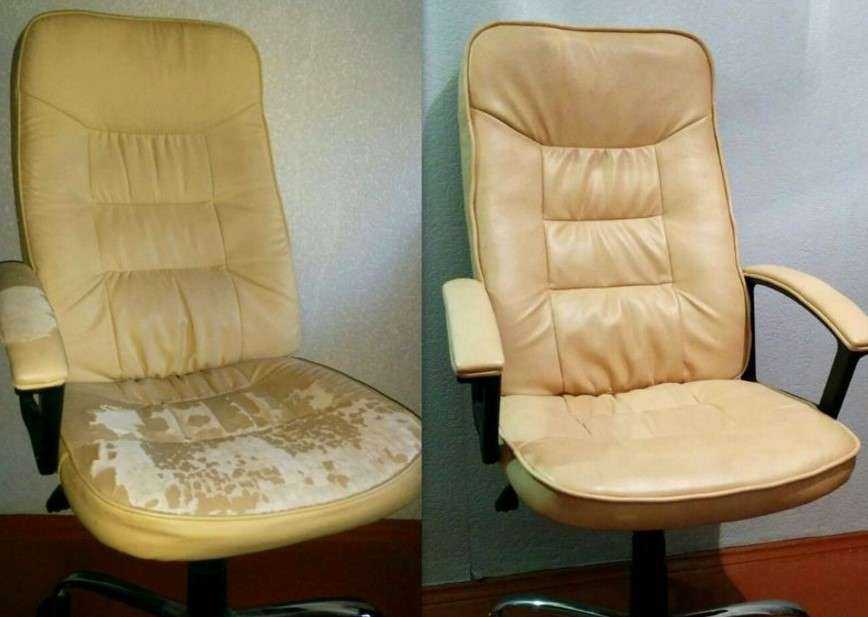Как перетянуть кресло