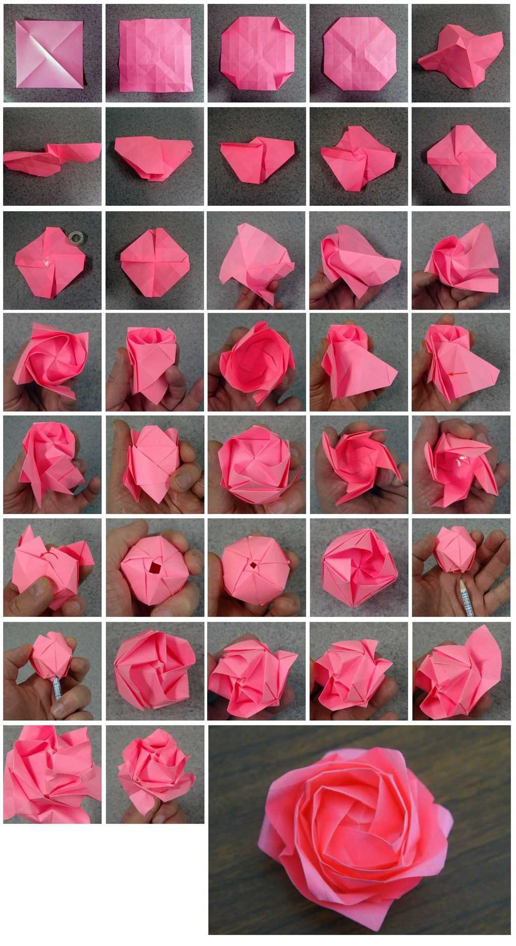 Как сделать розу из салфетки: поэтапное фото и видео, пошаговые инструкции