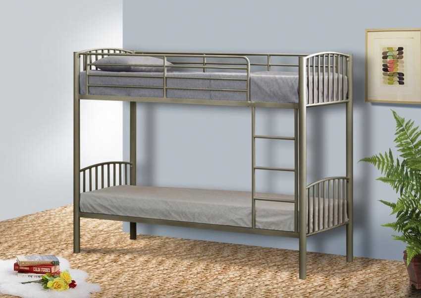 Металлическая двухъярусная кровать – оптимальные конструкции и лучшие современные модели (120 фото)