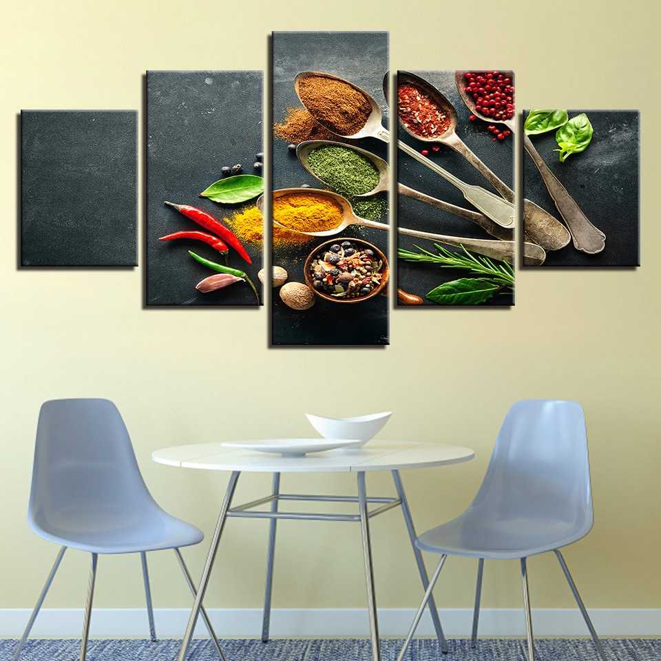 Изысканные картинки на кухню на стену, как популярный элемент декора