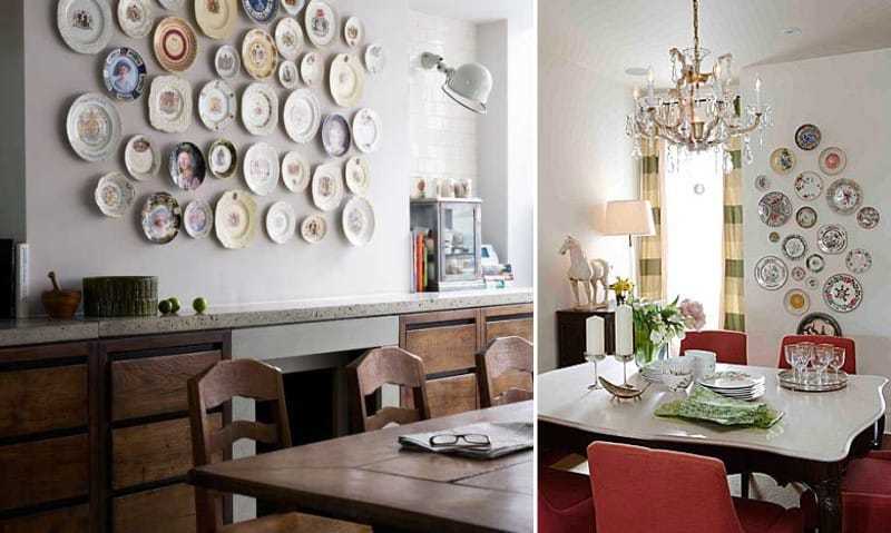 Оформление стены возле стола на кухне (71 фото): как оформить пространство над обеденным кухонным столом? дизайн навесных полок, варианты декора с картинами