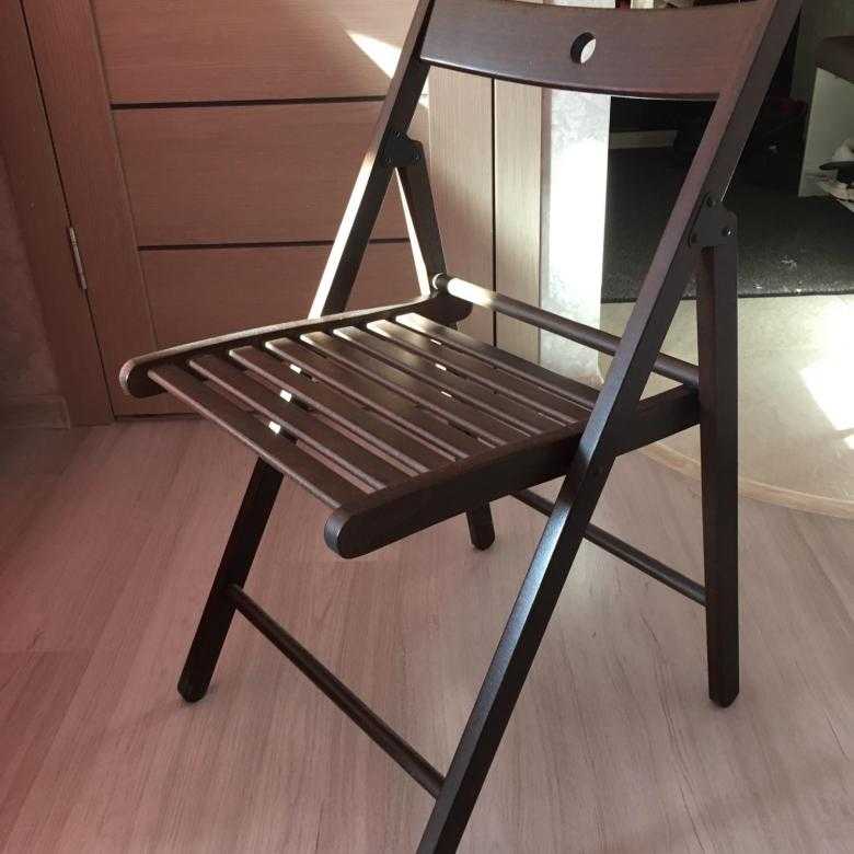 Складные стулья Ikea: белые раскладные деревянные пластиковые .