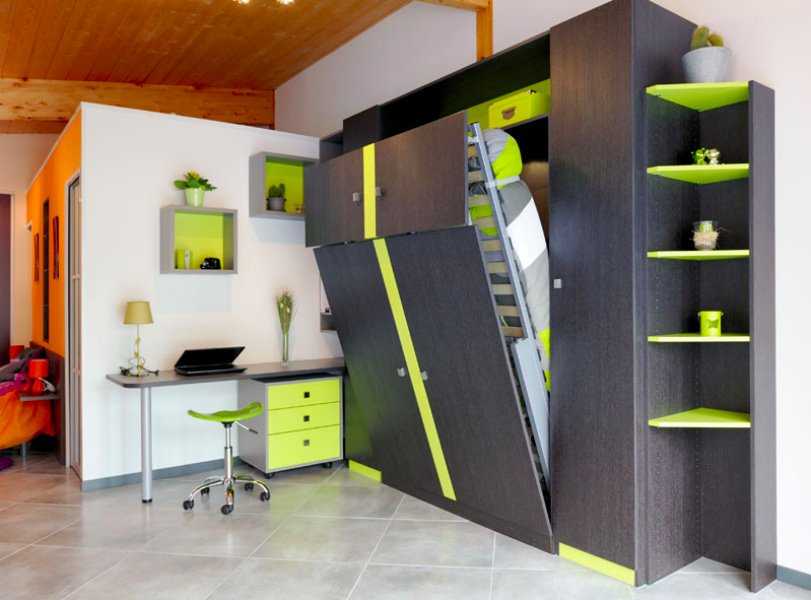 Тонкости выбора мебели-трансформера для комнат малогабаритной квартиры