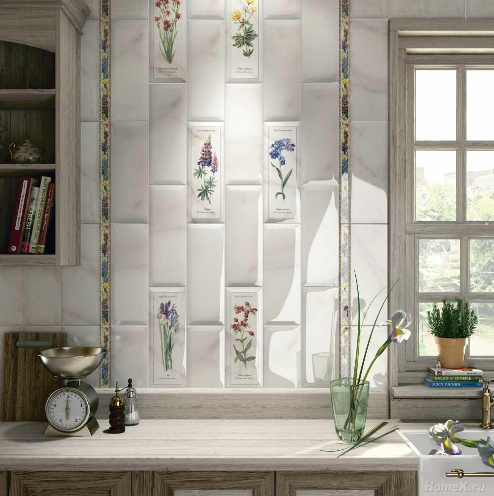 10 лучших образцов керамической плитки для стен и пола в ванной, кухне. белая глазурованная облицовка, под дерево керама марацци, керамин и др.