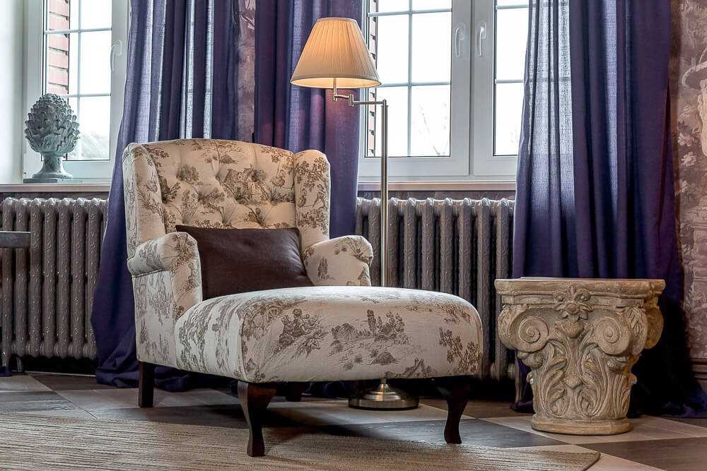 Кресла в стиле «прованс»: кресло-кровать, мягкая качалка, льняная подвесная мебель, велюровое изделие