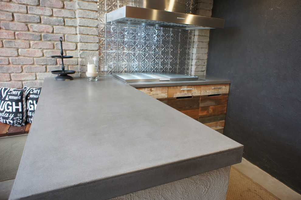 Как сделать столешницу из бетона водонепроницаемой. оригинальная кухонная столешница из бетона своими руками – пошаговый мастер-класс в фотографиях с комментариями