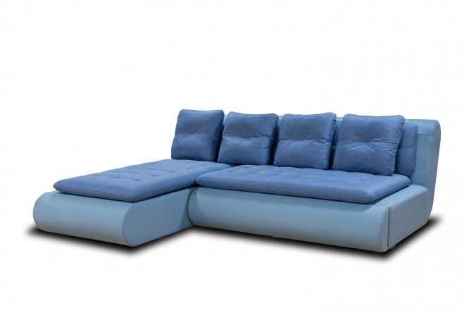 Угловой диван без подлокотников: 2000 х 1500 размер, «дельфин»