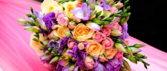 Необычный букет цветов в подарок