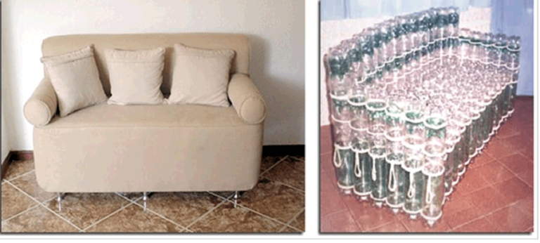 Мебель из пластиковых бутылок своими руками, советы специалистов