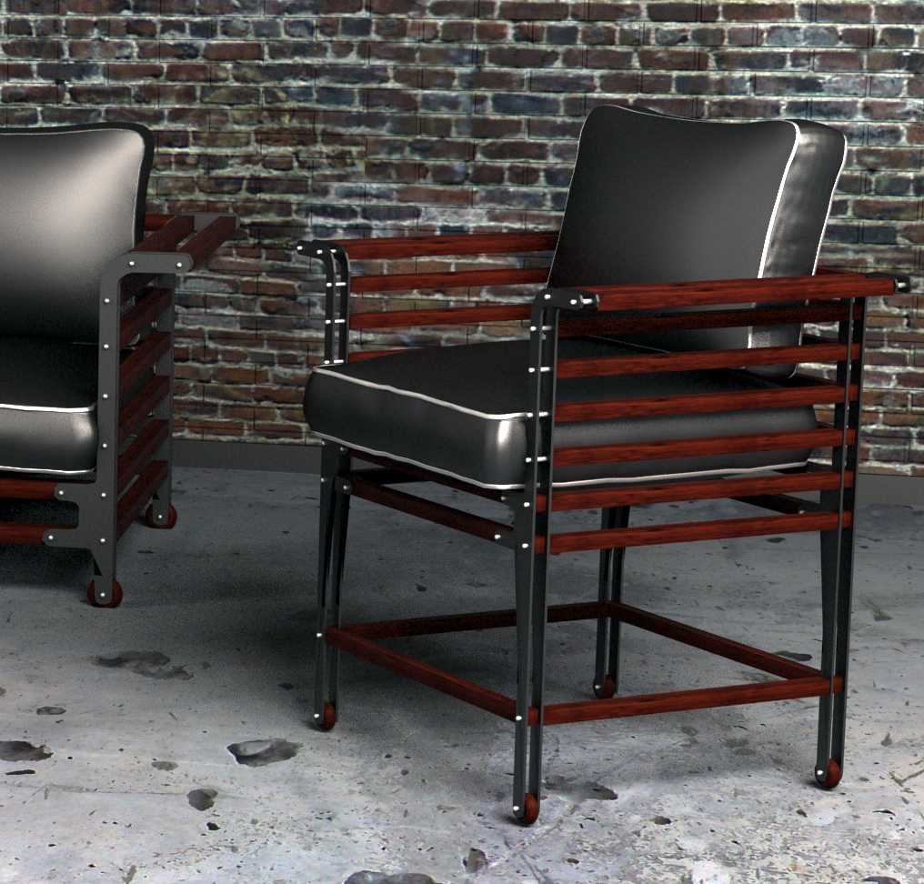 Дизайн стульев в стиле «лофт»