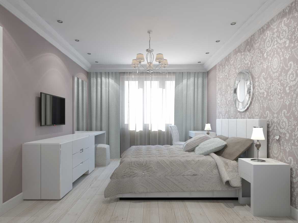 Спальня в серых тонах: фото современных идей дизайна интерьера