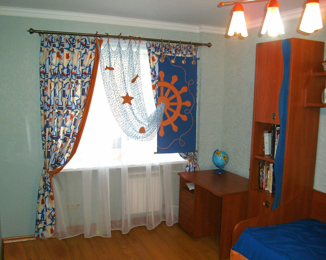 Шторы для мальчика: дизайн комнаты подростка, фото интерьера, красивые жалюзи, как оформить детскую спальню