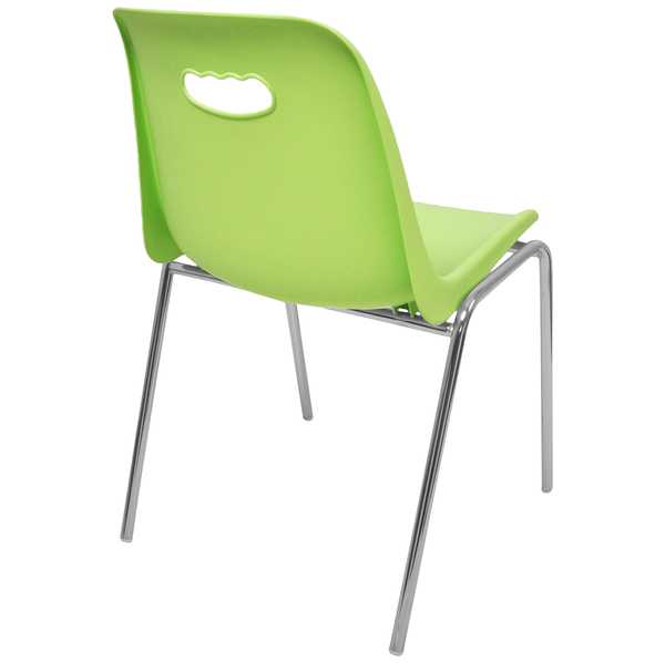 Пластиковые стулья: белые пластмассовые стулья на металлокаркасе, полиуретановые изделия со спинкой на деревянных ножках