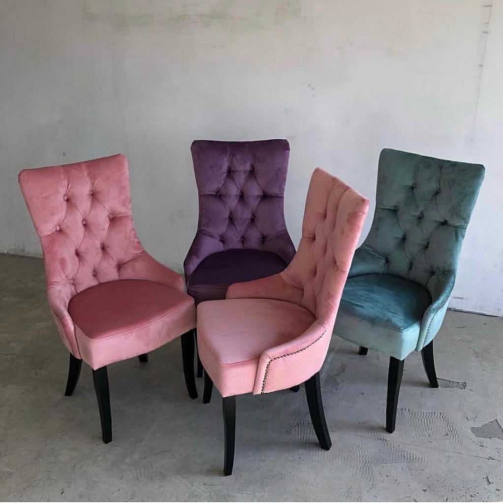 Мягкие стулья (56 фото): с каретной стяжкой на спинке и сиденье