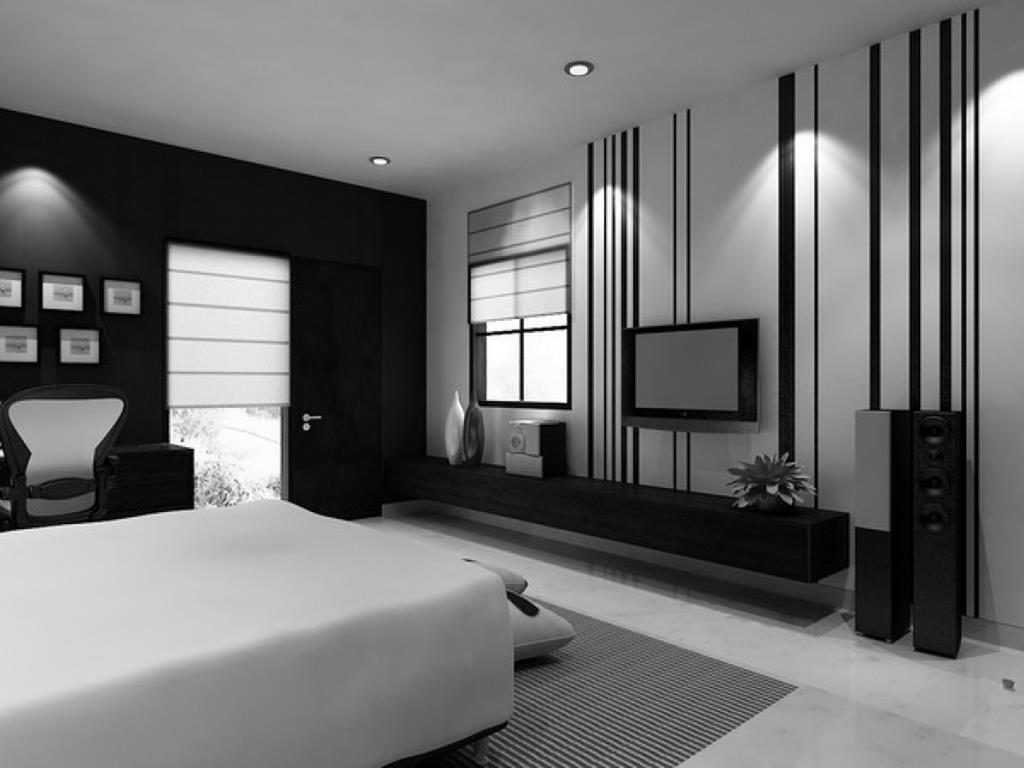 Черно-белая спальня: оформление интерьера, какие еще тона подойдут, фото